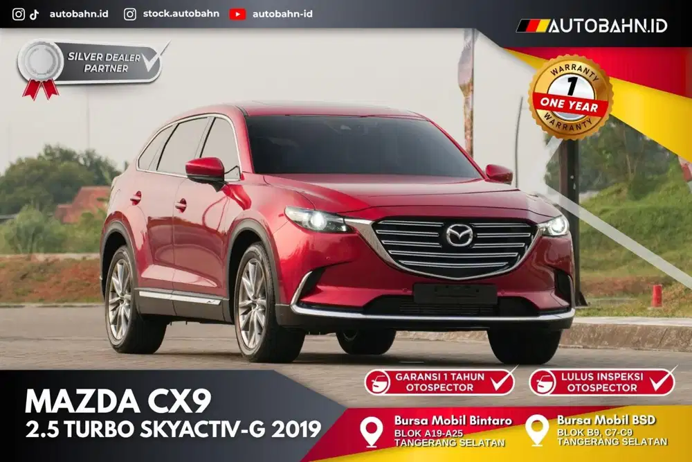 ODO SUPER ANTIK! Mazda CX-9 2.5L Turbo Skyactiv 2018
