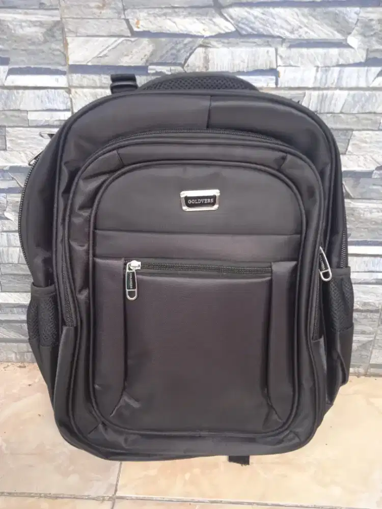 Tas ransel POLO 16 inch baru ada mantel hujan poris cipondoh