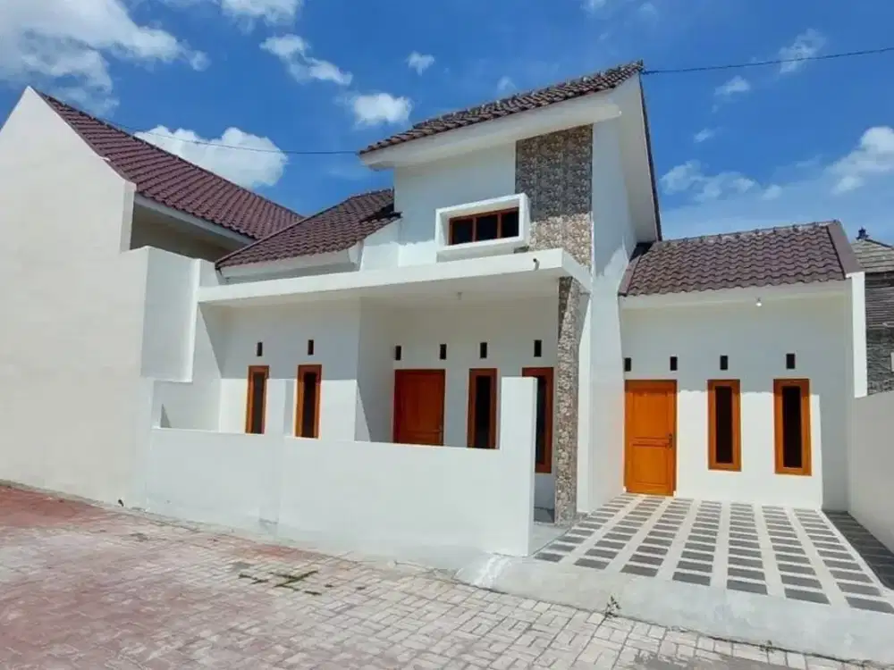 rumah hunian minimalis modern yang strategis dekat transmart dan kampus ums solo free desain bisa kpr bank dp 0%