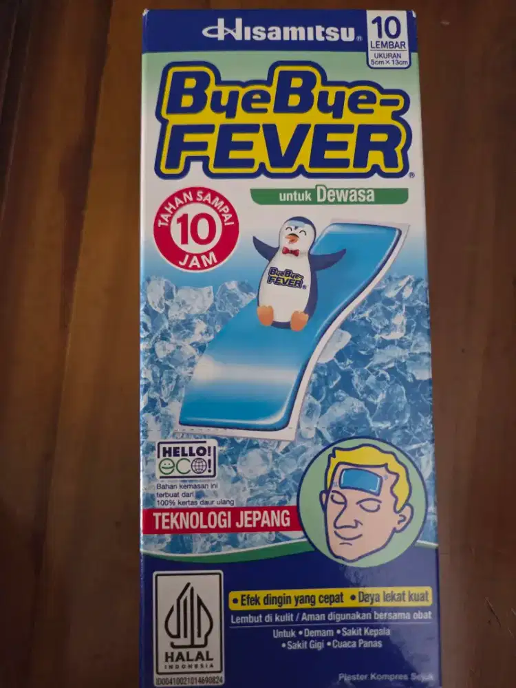 Byebye FEVER (penurun panas/demam,sakit kepala,sakit gigi)