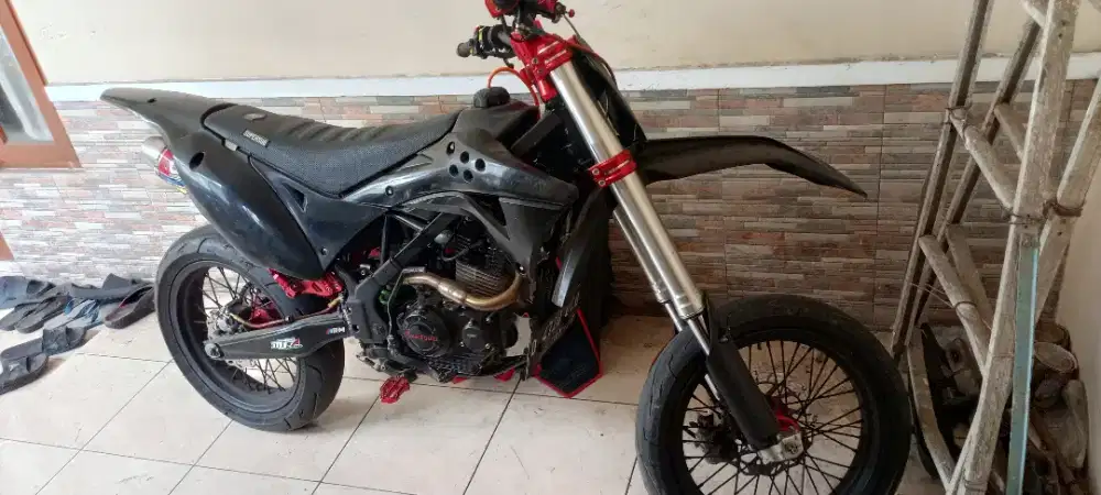 Jual kawasaki KLX 2017 bor up 205 cc