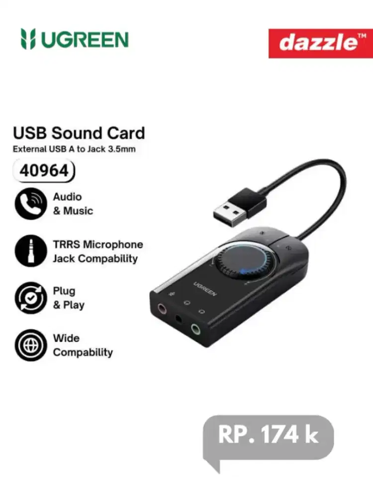 USB sound card UGREEN