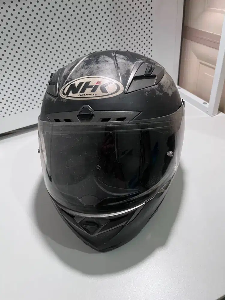 helm full face NHK RX9 Hitam Dop Doff