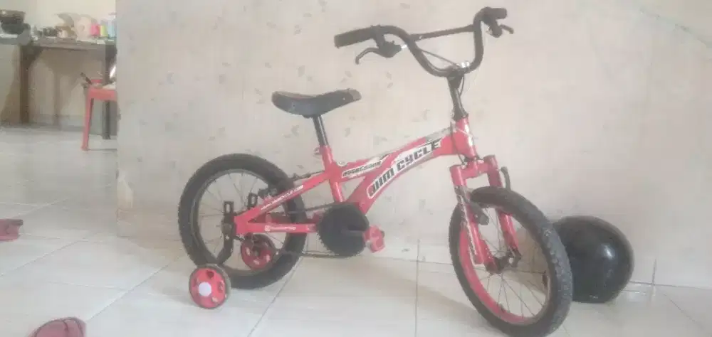 Sepeda anak besi asli kokoh dan kuat