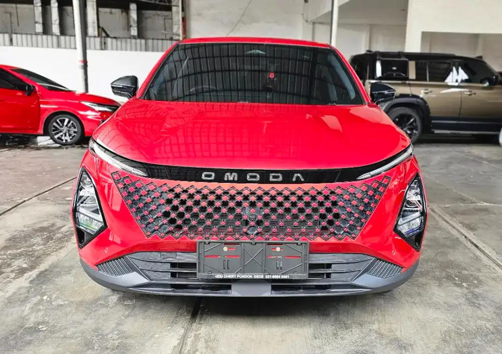 Super Km 1200 Chery Omoda C5 RZ AT Matic 2025/ 2026 Merah Siap Pakai