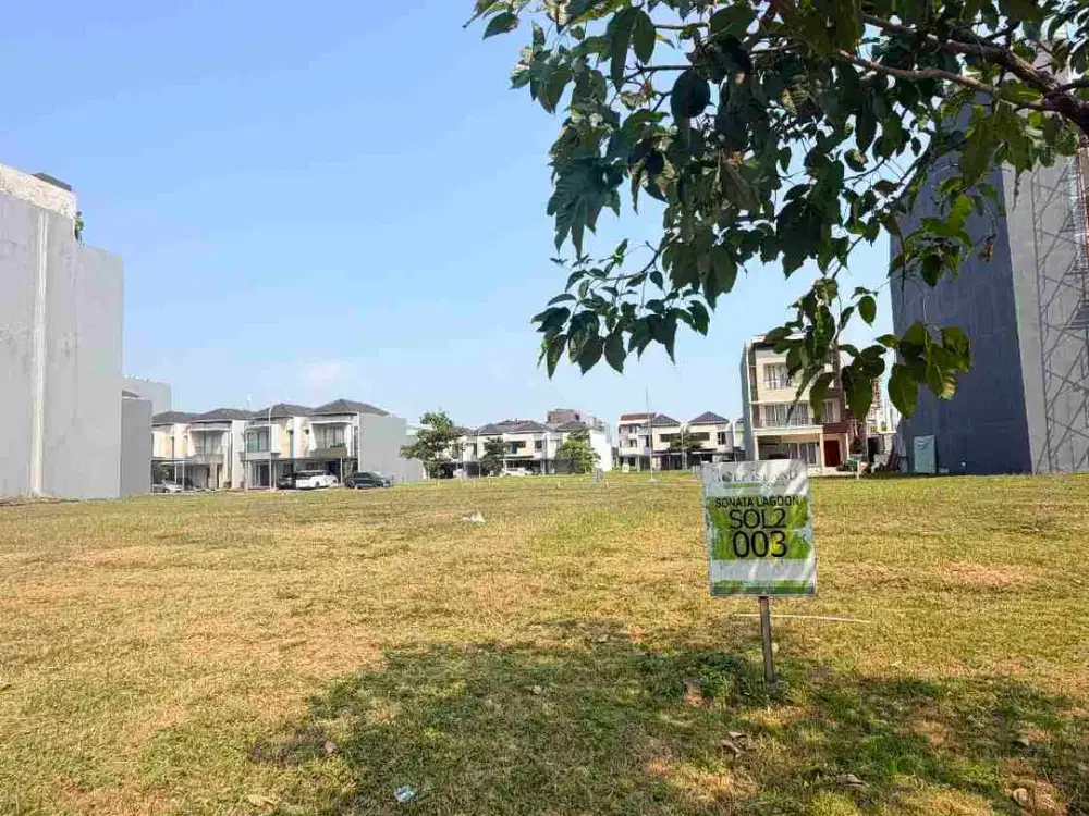 Kavling Residential Sonata Lagoon PIK 2 Lt.300 Badan