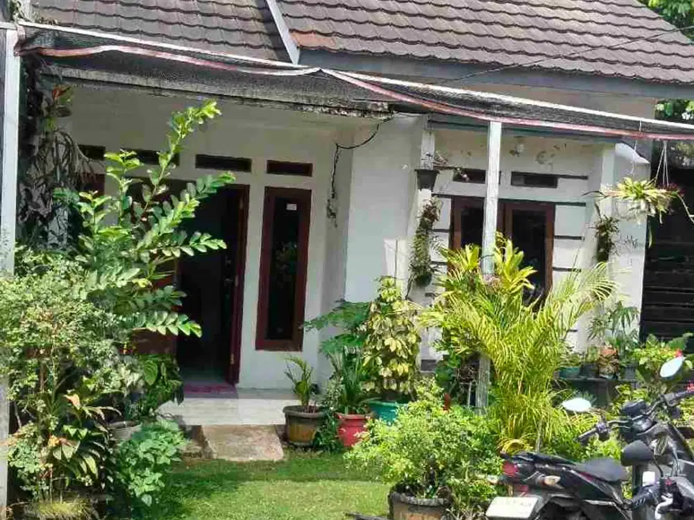 dijual cepat rumah kampung strategis di pengasinan gunung Sindur Bogor