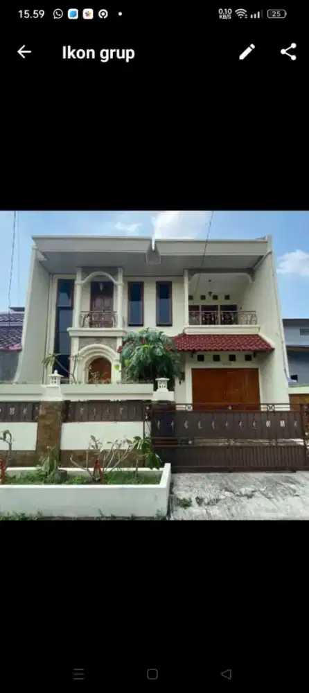 Rumah 2 Lantai Siap Huni