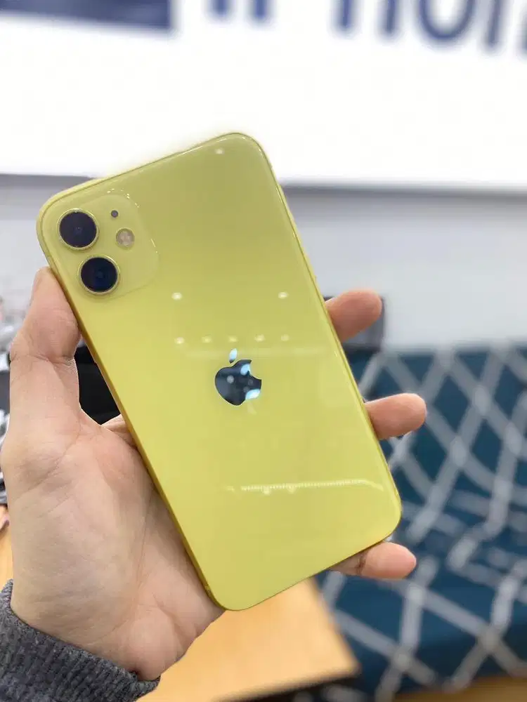 Iphone 11 64gb second inter yellow