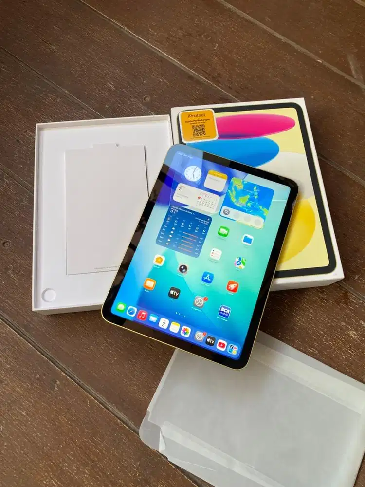 Ipad gen 11 128gb wifi only yellow garansi