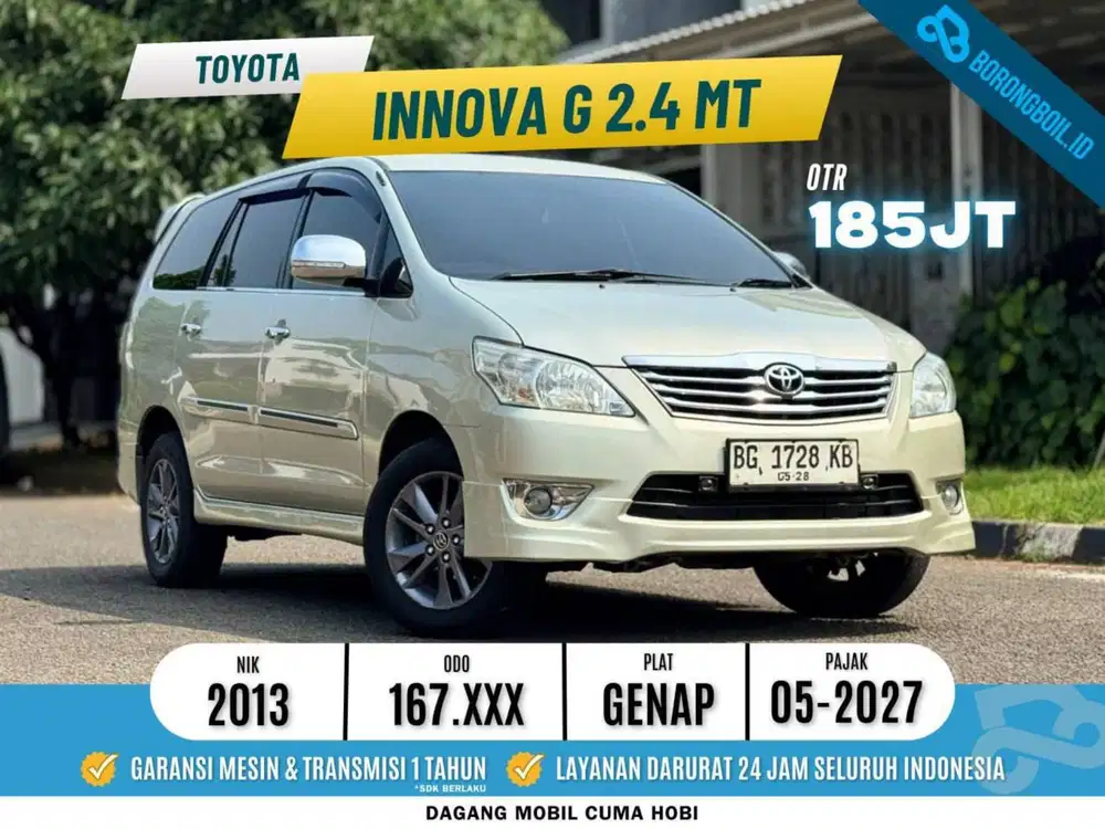 Innova G 2.4 Manual Solar 2013