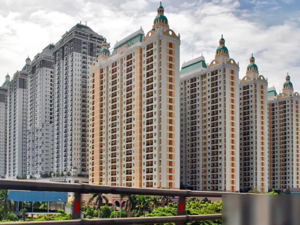 Dijual Apartemen siap huni, furnished baru, kamar 2 di MOI