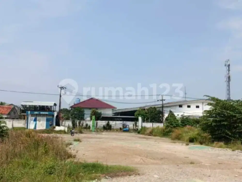Dijual Tanah Cocok untuk Pergudangan di Legok