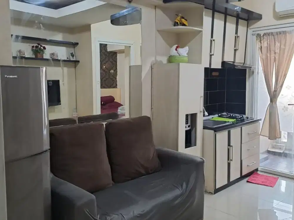 GREEN PRAMUKA CITY 2 KAMAR FULL FURNISHED TOWER CHRYSANT INCLUDE MAINTANCE PERTAHUN JAKARTA PUSAT