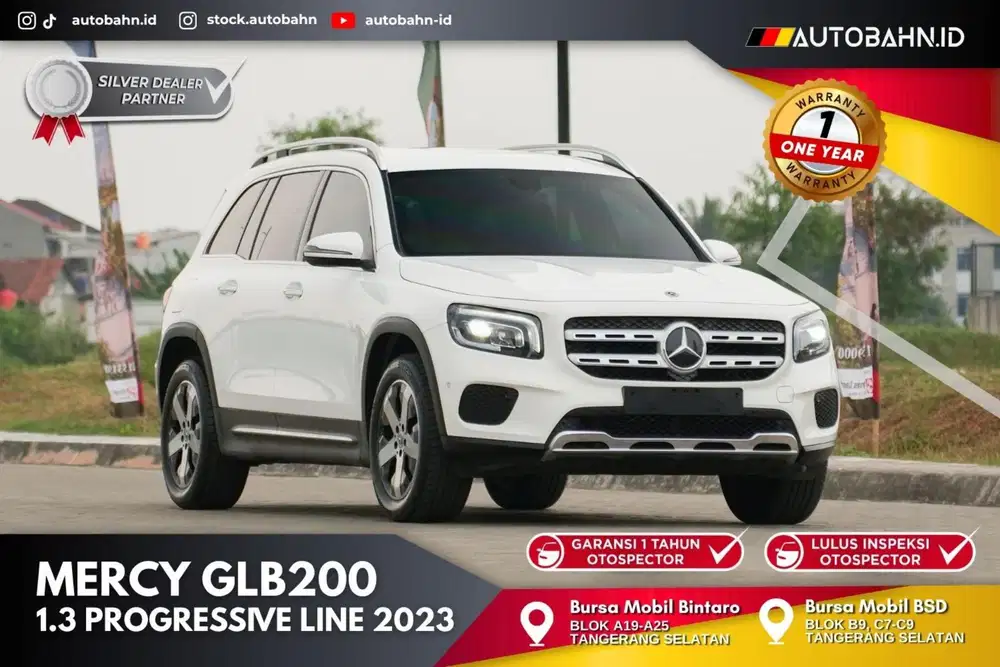 PAJAK PANJANG! Mercedes Benz GLB200 1.3 Progressive Line 2023