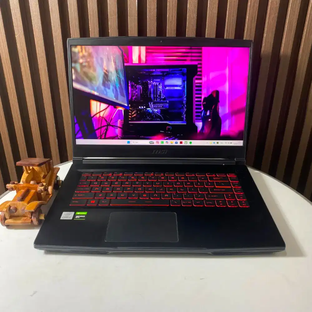 LAPTOP MSI THIN GF63 AX201NGW|INTEL CORE i7|8GB|512GB