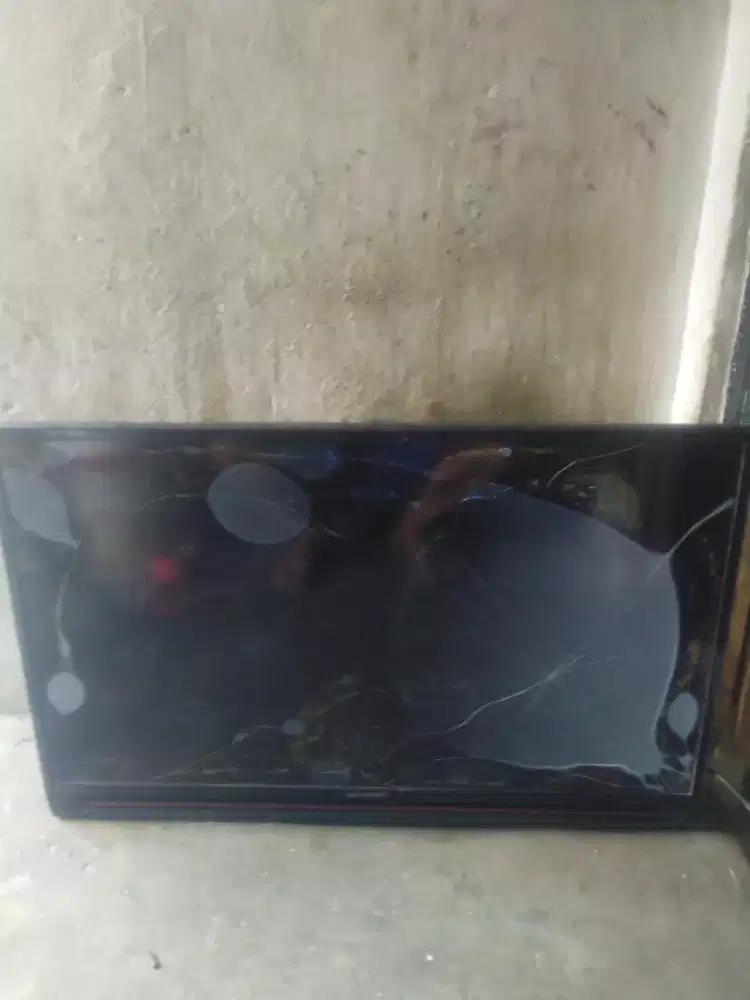 jual tv sharp rusak lcdnya buat sperpart