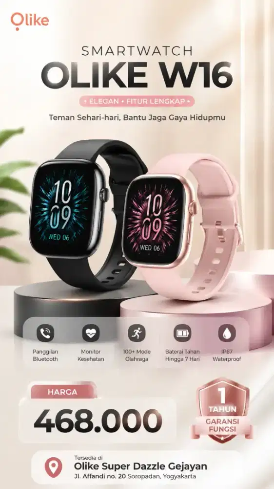 Smartwatch Olike W16