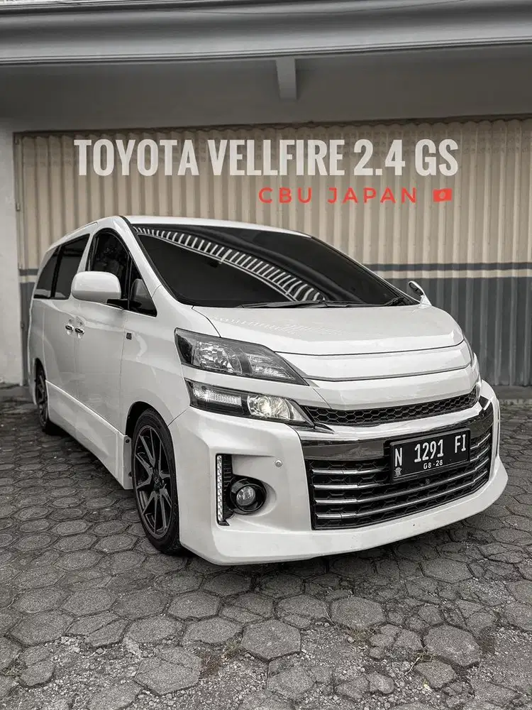 TOYOTA VELLFIRE GS EDITION CBU 2013