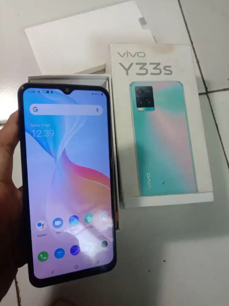 Vivo Y33S 8/256 Mulus/Lengkap/Nominus
