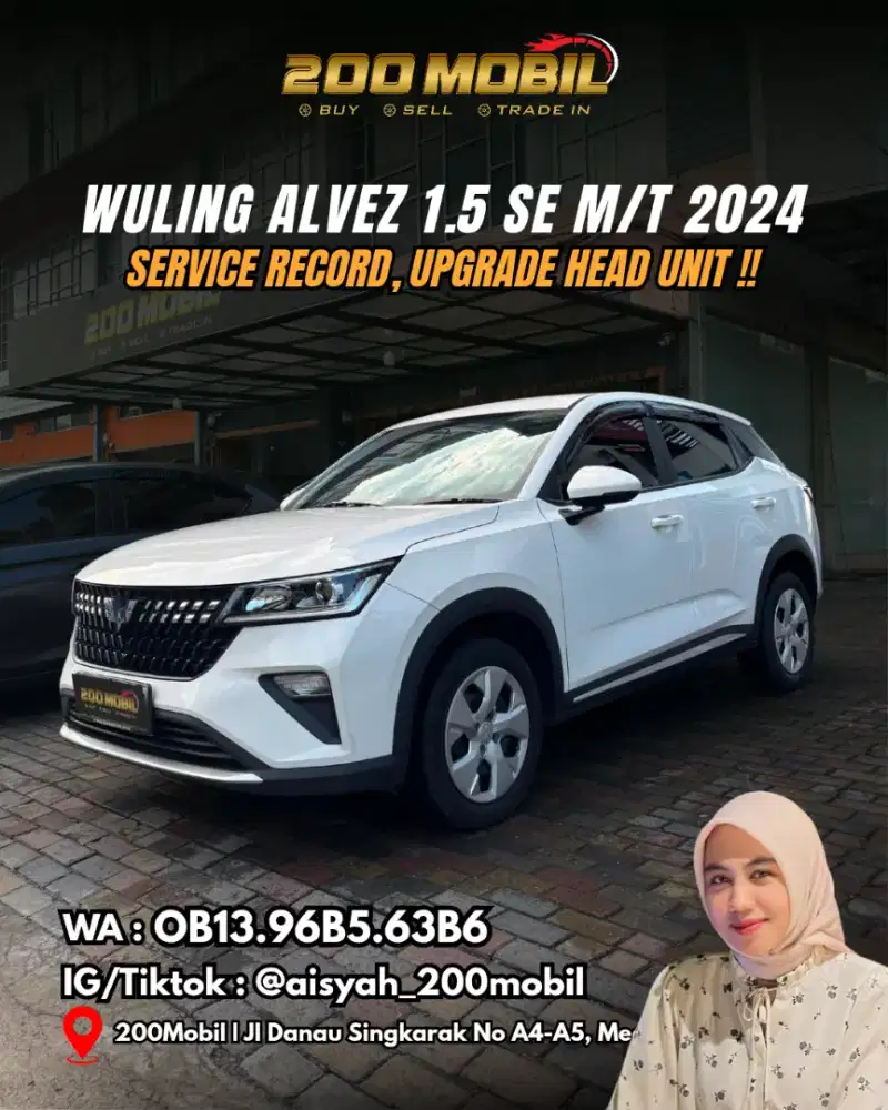 Wuling Alvez SE 1.5 M/T 2024 Bensin