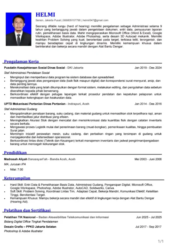 Skill komputer, Siap belajar, Siap kerja