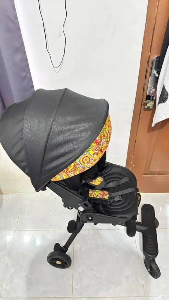 Dijual Stroller V-Baby LX300 warna hitam