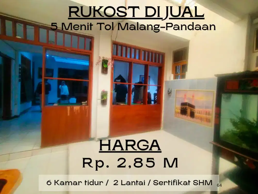 Rumah Siap Huni Dijual di Sawojajar – Lokasi Strategis