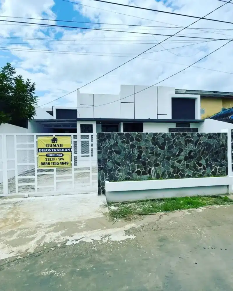 Disewakan rumah semi furnish di Perumahan Bukit Sejahtera Poligon