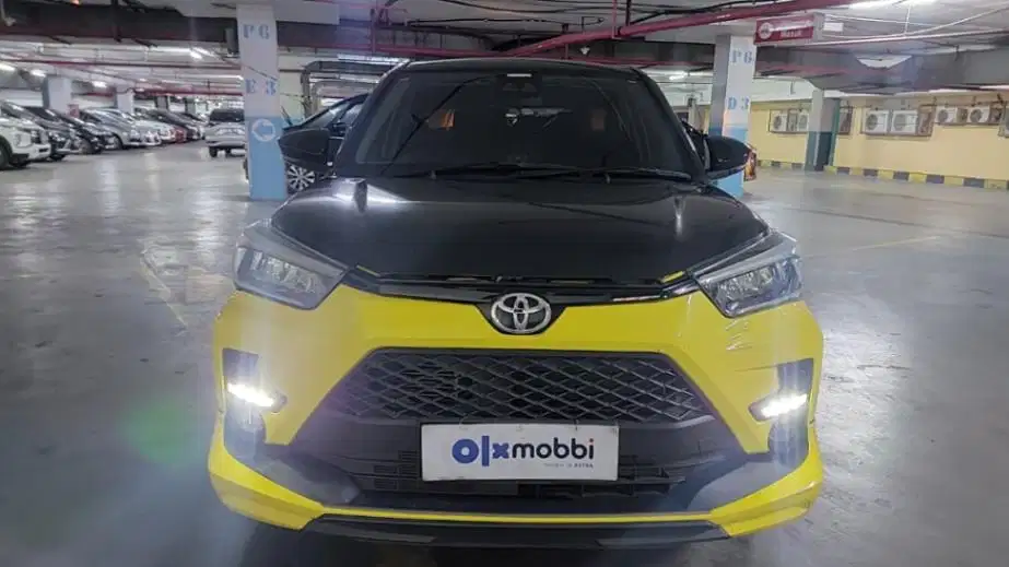 TDP 10 JT Toyota Raize 1.0 T GR SPORT Two Tone Bensin-AT Kuning 2021
