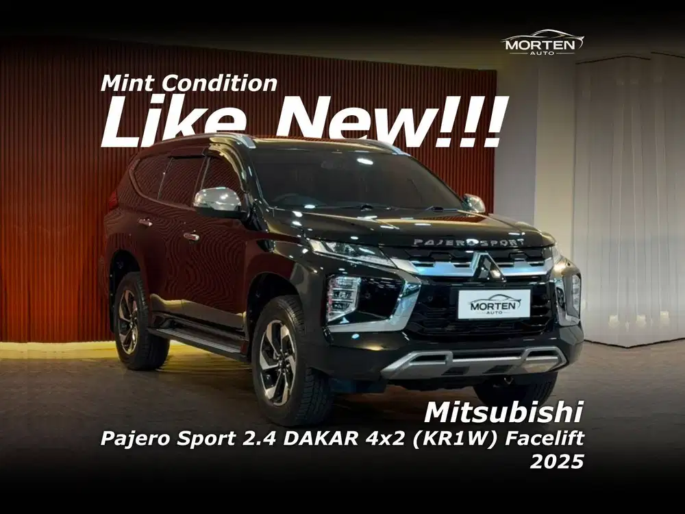 [LIKE NEW!!!] Mitsubishi Pajero Sport 2.4 DAKAR 4x2 (KR1W) FL 2025