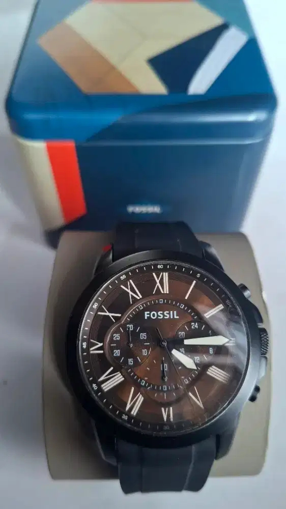 Jam fossil chrono fs5088 original