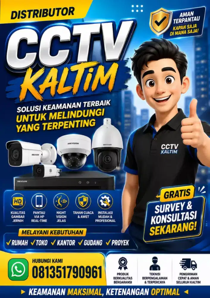 CAMERA CCTV BISA MENDENGARKAN SUARA DAN MEREKAM OTOMATIS 24 JAM