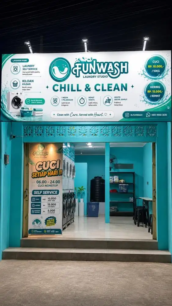 Dibutuhkan segera karyawan laundry