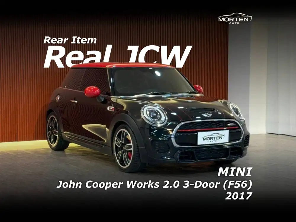 [SUPER Low Km!!!] MINI John Cooper Works 2.0 3-Door (F56) 2017