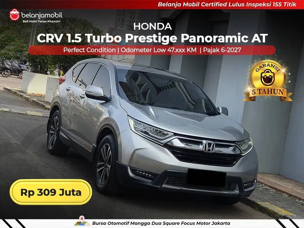 [ GARANSI 5TH ] Honda CRV CR-V CR V 1.5 Turbo Prestige 2019/2020