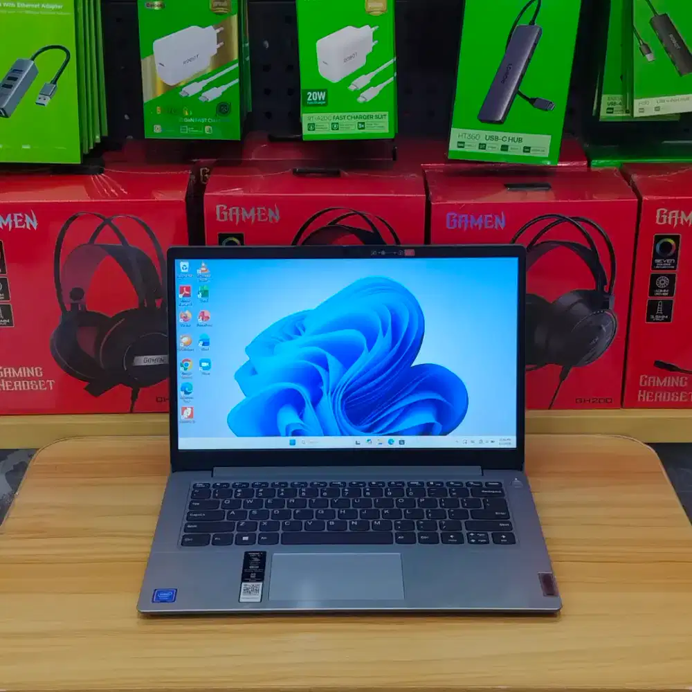 Lenovo IdeaPad 14IGL7 N4020 RAM 4/128GB - Laptop Slim Cepat Siap Pakai