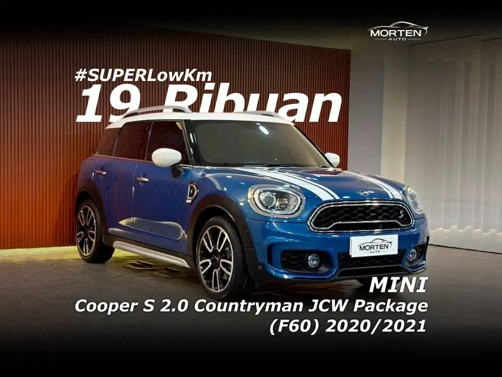 [SUPER Low Km!!!] MINI Cooper S 2.0 Countryman JCW Package (F60) 2020