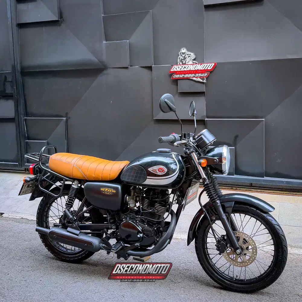 W 175 JAPSTYLE‼️VINTAGE KLASIK RETRO SIAP GAS W175  MOTOR JADUL