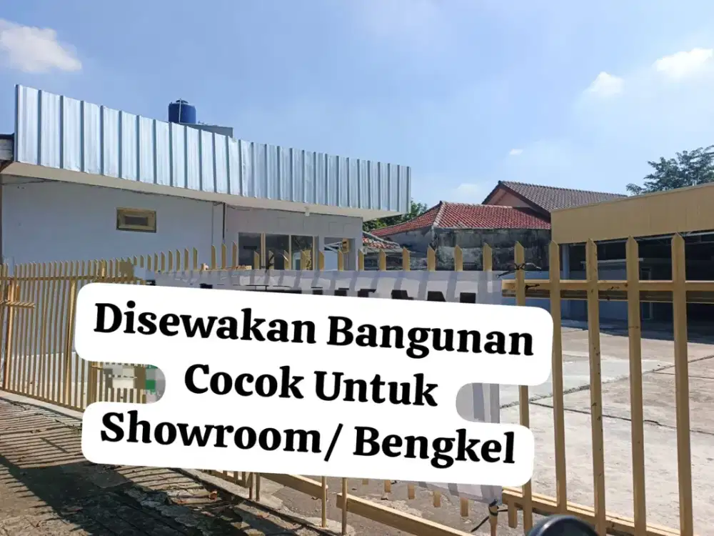 Disewakan bangunan bisa untuk cuci steam. Maupun gudang di Cipinang Duren Sawit