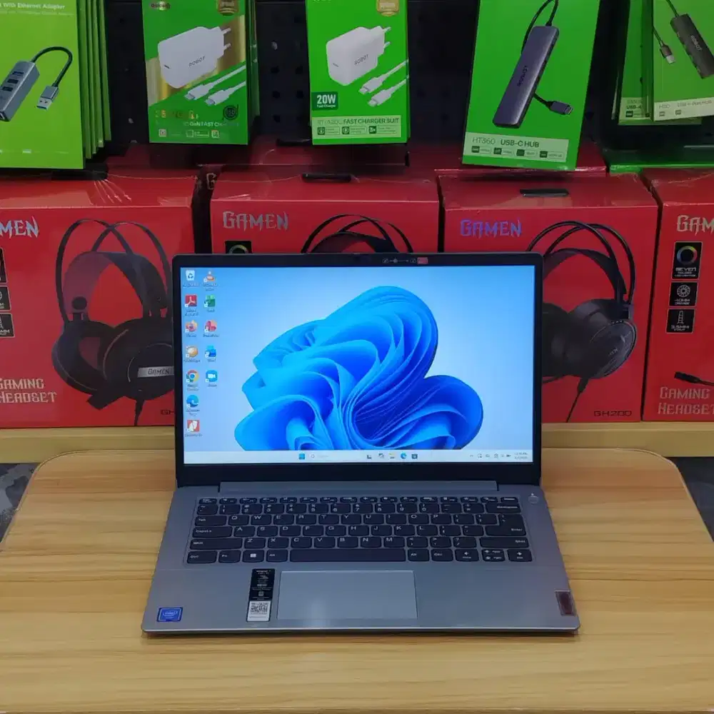 Lenovo IdeaPad 14IGL7 N4020 RAM 4/128GB - Laptop Slim Cepat Siap Pakai