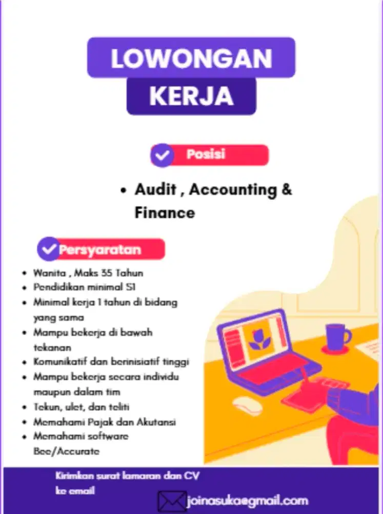 Audit, accounting dan finance