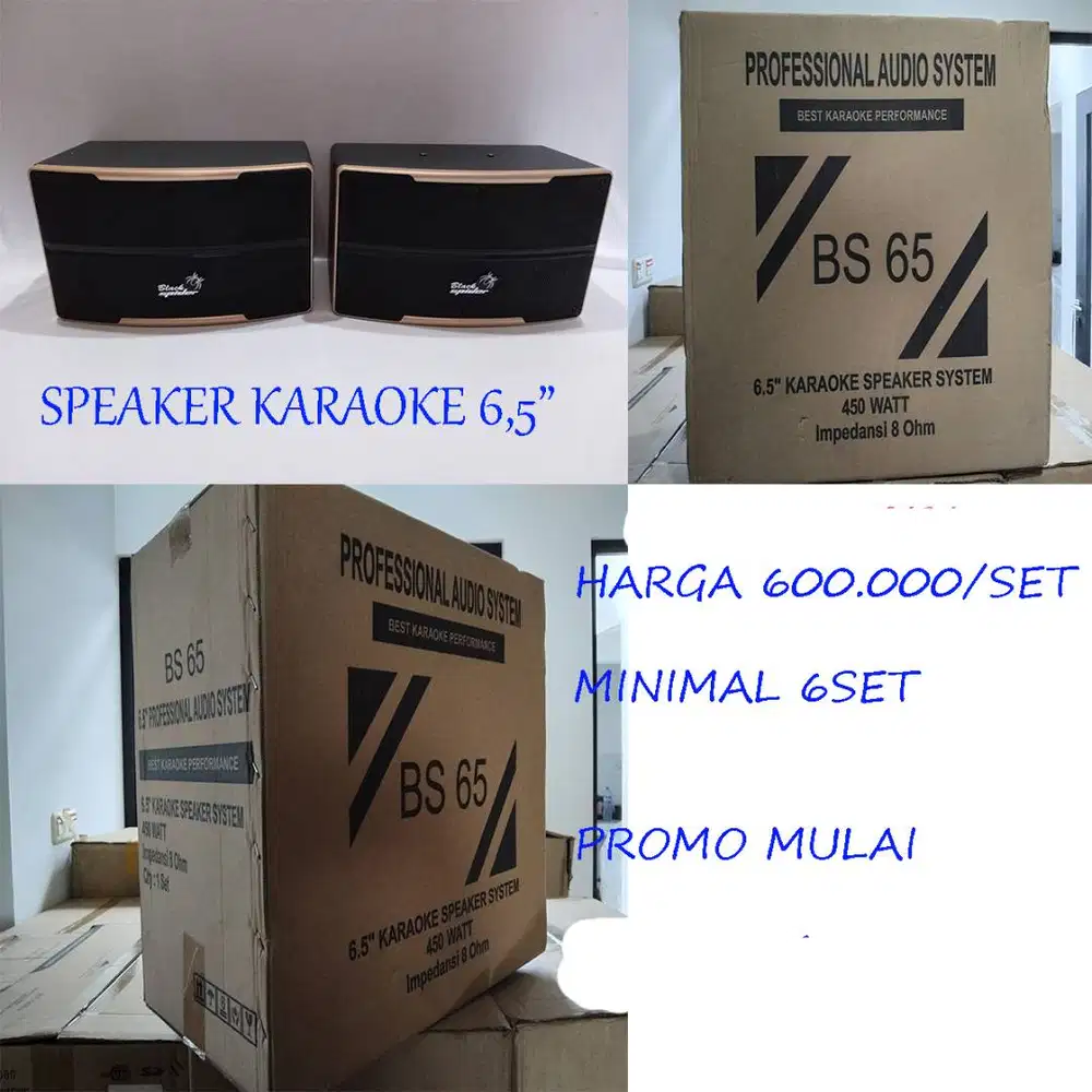 new speaker model bagus 6,5 600.000 minimal 6 set