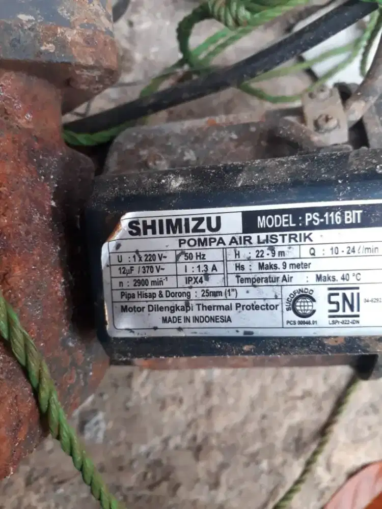 Pompa air Shimizu ps116