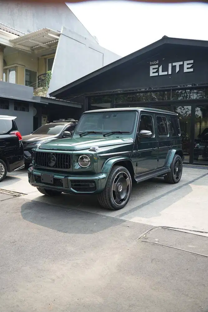NIK 2026 Mercedes-Benz G63 AMG Line MANUFAKTUR Jade Green Metallic
