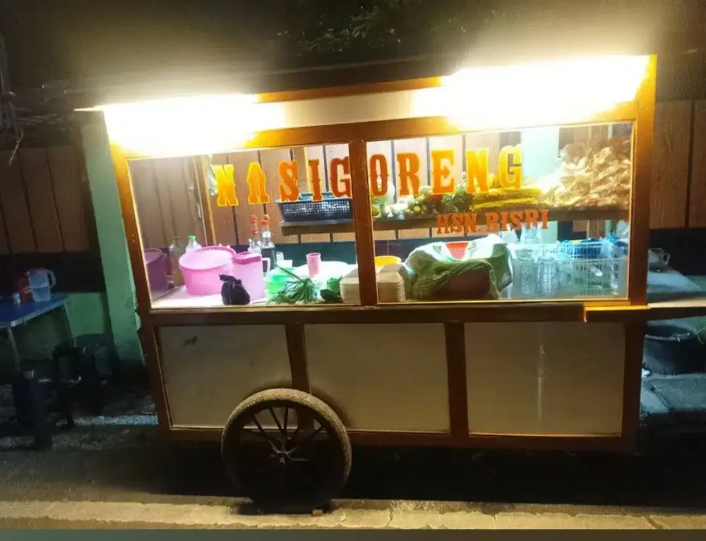 Gerobak bekas nasi goreng, Murah aja Cepat!!