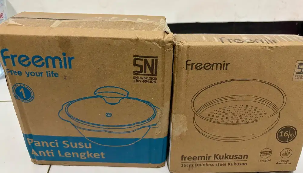 Dijual cepat (Take All 400k Panci Mpasi Freemir + Air Purifier Kris)