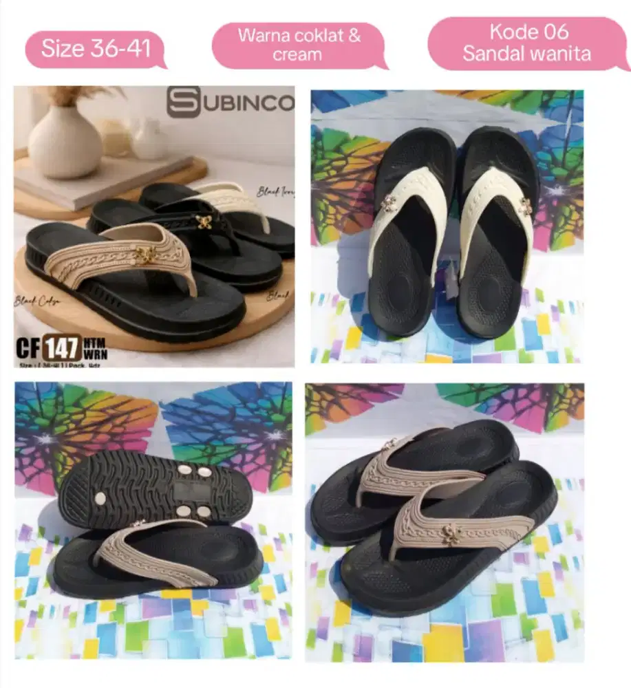 Kode 06. Sandal wanita