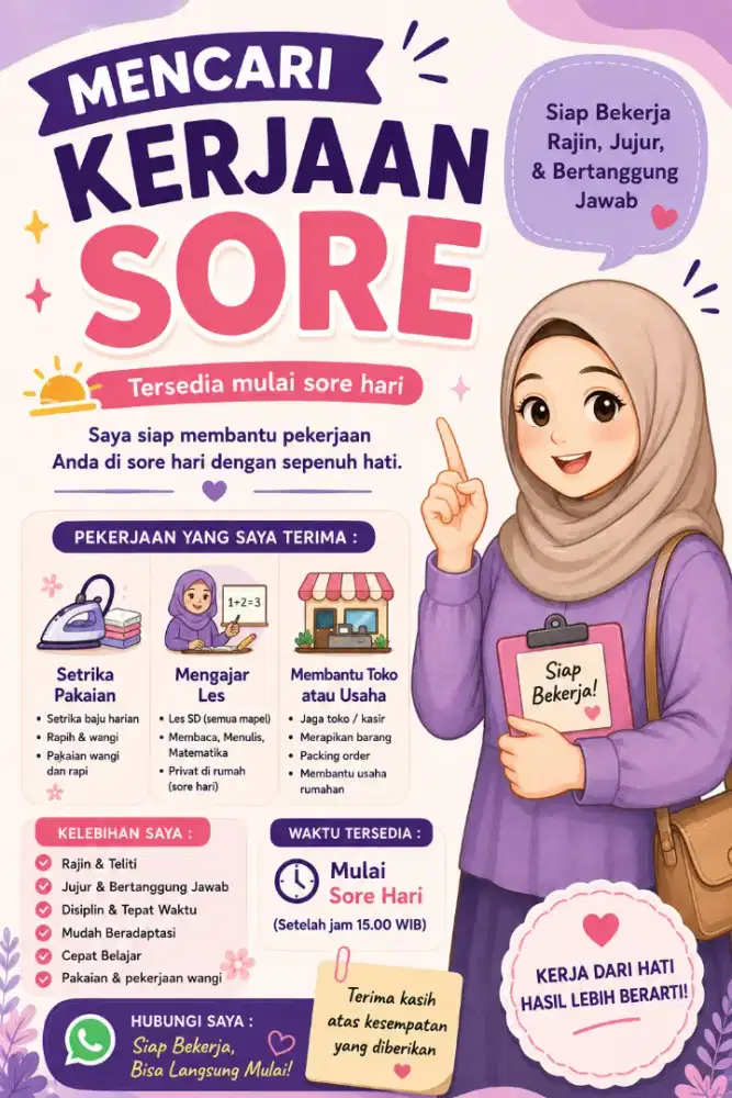 Mencari gawian sore