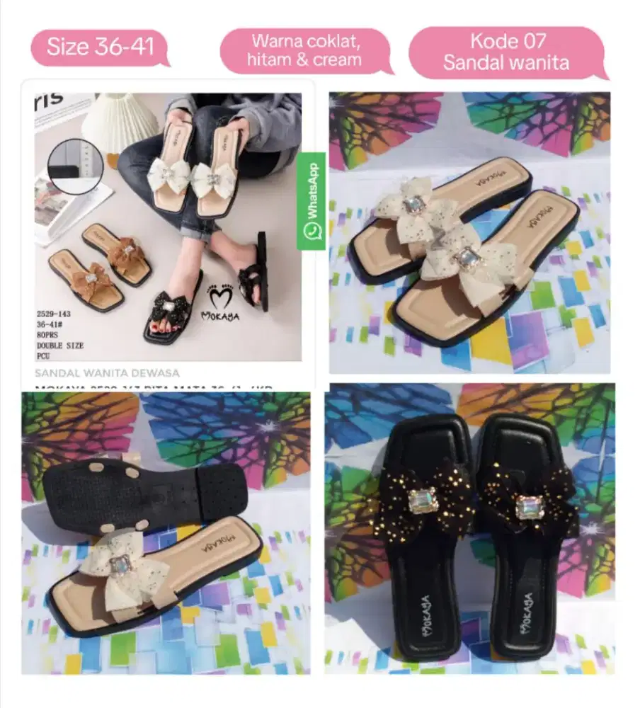 Kode 07. Sandal wanita